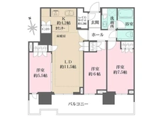 【東京都/中央区晴海】HARUMI FLAG SUN VILLAGE 間取り図