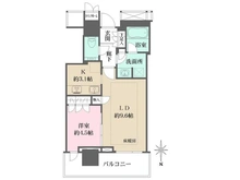 【東京都/中央区晴海】ザ・パークハウス晴海タワーズティアロレジデンス 間取り図