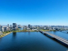 【東京都/中央区晴海】ザ・パークハウス晴海タワーズティアロレジデンス 41階南向き、都心と水辺のパノラマを愉しむ贅沢な眺望