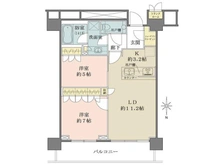 【東京都/中央区晴海】ザ・パークハウス晴海タワーズクロノレジデンス 間取り図