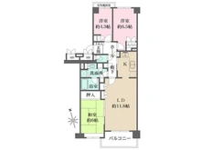 【東京都/渋谷区広尾】シティコート広尾 間取り図
