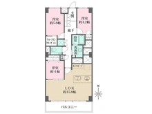 【東京都/渋谷区広尾】広尾マンション 間取り図