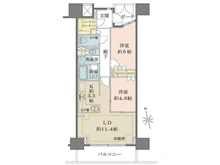 【東京都/文京区関口】パークハウス文京関口 間取り図