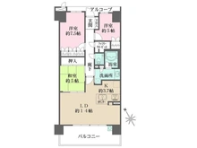 【大阪府/豊中市新千里西町】千里中央エアヒルズ 間取り図