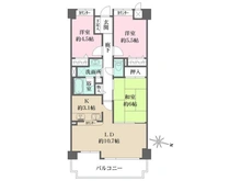 【大阪府/豊中市曽根西町】グランドメゾン豊中曽根 間取り図