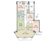 【大阪府/豊中市北桜塚】パラツィーナ・セシリア豊中北桜塚 間取り図