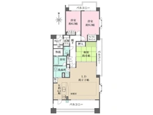 【大阪府/箕面市箕面】アールクレエ箕面一丁目 間取り図