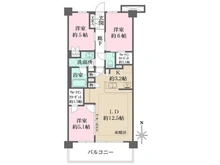 【東京都/練馬区石神井町】ザ・パークハウス石神井公園テラス 間取り図