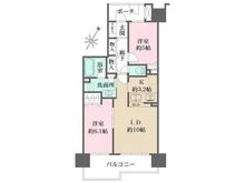 【東京都/荒川区東日暮里】コスモ日暮里シティフォルム 間取り図