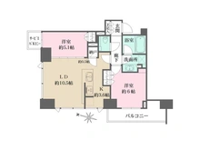 【東京都/台東区池之端】シティタワー上野池之端 間取り図