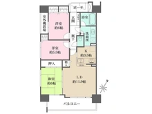 【東京都/荒川区東日暮里】コスモ日暮里シティフォルム 間取り図