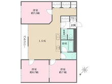 【埼玉県/さいたま市大宮区浅間町】浅間町ハイツ 間取り図