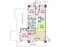【東京都/八王子市大和田町】藤和シティホームズ八王子大和田町 間取り図