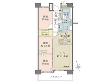 【東京都/北区田端新町】ザ・パークハウス田端 間取り図