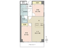 【東京都/北区豊島】朝日プラザ王子 間取り図