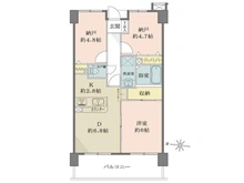 【東京都/荒川区西尾久】ローヤルシティ西尾久 間取り図