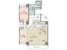 【東京都/文京区本駒込】ルクラス本駒込 間取り図