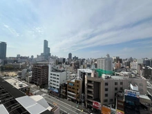 【大阪府/大阪市阿倍野区天王寺町北】ザ・レジデンス寺田町駅前 玄関前廊下からの眺望