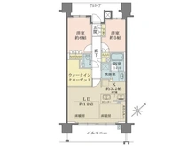 【大阪府/大阪市阿倍野区三明町】ザ・パークハウス阿倍野三明町 間取り図