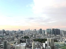 【東京都/品川区戸越】ザ・パークハウス戸越公園タワー (夕方)21階部分のため眺望良好です