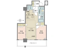 【愛知県/名古屋市中区丸の内】ザ・パークハウス久屋大通ローレルタワー 間取り図