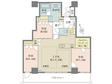 【愛知県/名古屋市千種区内山】グランスイート千種タワー 間取り図