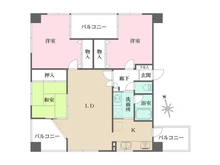 【愛知県/名古屋市中区千代田】藤和シティコープ鶴舞 間取り図
