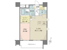 【愛知県/名古屋市東区泉】デュオヴェール久屋大通 間取り図