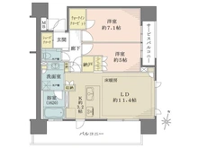 【愛知県/名古屋市東区泉】ローレルアイ泉 間取り図