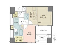 【愛知県/名古屋市中区大須】ザ・パークハウス上前津フロント 間取り図