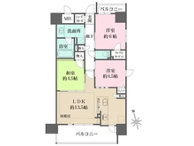 【愛知県/名古屋市中区富士見町】プレサンスロジェ上前津エグゼ 間取り図