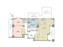 【愛知県/名古屋市千種区星が丘元町】フォレスト東山パークハウス 間取り図