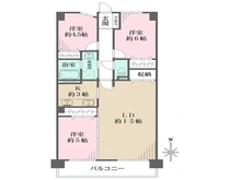 【愛知県/名古屋市中区松原】宝マンション松原 間取り図