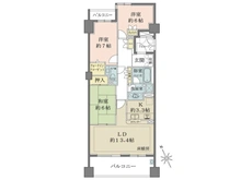 【愛知県/名古屋市天白区八事山】パークハウス八事の丘 間取り図