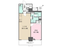 【神奈川県/横浜市中区山下町】グローリオタワー横浜元町 間取り図