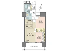 【東京都/新宿区市谷本村町】ザ・パークハウス市ヶ谷 間取り図
