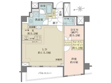 【東京都/新宿区市谷加賀町】ザ・パークハウス市谷加賀町 間取り図