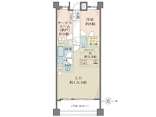 【東京都/新宿区市谷加賀町】ザ・パークハウス市谷加賀町レジデンス 間取り図