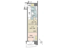 【東京都/北区赤羽西】ザ・パークハウス赤羽フロント 間取り図