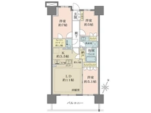 【東京都/北区志茂】ザ・パークハウスオイコス赤羽志茂 間取り図