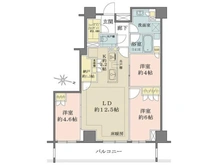 【東京都/北区赤羽南】ザ・パークハウス赤羽ウエストウイング 間取り図