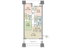 【東京都/北区赤羽北】東京メガシティ 間取り図