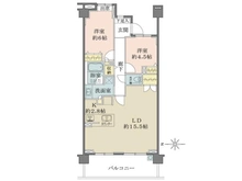 【東京都/北区赤羽北】レーベンリヴァーレセレドール 間取り図