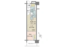 【東京都/北区赤羽西】ザ・パークハウス赤羽フロント 間取り図