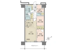 【東京都/北区上十条】ザ・パークハウス十条 間取り図