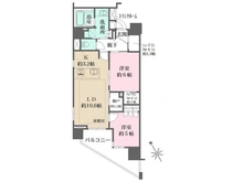 【東京都/北区赤羽西】ザ・パークハウス赤羽フロント 間取り図