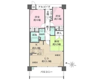 【京都府/京都市中京区西ノ京島ノ内町】藤和三条山ノ内ホームズ 間取り図