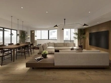 【京都府/京都市中京区東洞院通蛸薬師下る】THERESIDENCE京都東洞院四条 ※完成予想図は、図面を基に描き起こしたもので、実際の完成と差異がある可能性があります。