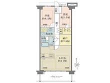 【滋賀県/大津市萱野浦】プレサンスロジェ大津瀬田レイクフロント 間取り図