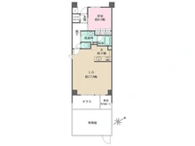 【京都府/京都市左京区松ケ崎小竹薮町】ブリリア京都松ヶ崎 間取り図